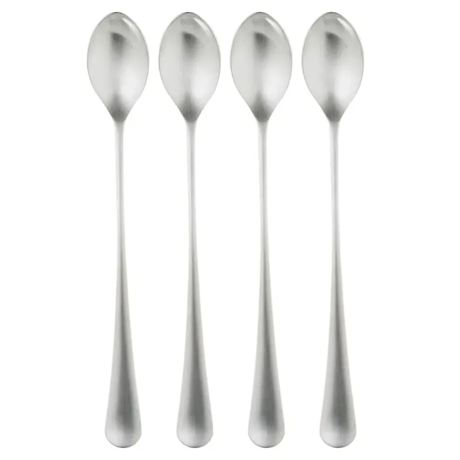 Cuillère à latte effet mat Radford 4 pièces, Acier inoxydable