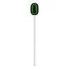Cuillère à latte verre Muurla 15,5 cm, Green-clear