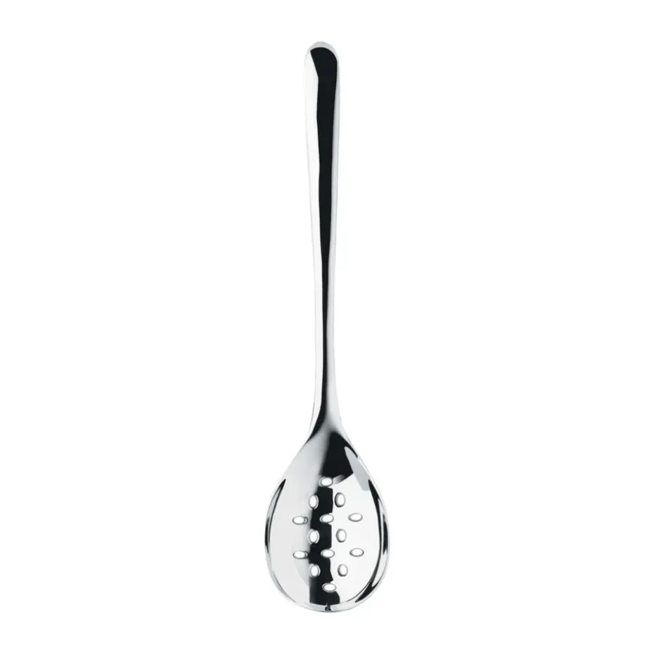 Cuillère à servir profonde perforée Signature 32 cm, Acier inoxydable