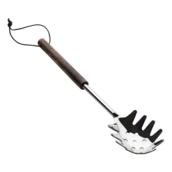 Cuillère à spaghetti Ernst avec manche en bois, Marron foncé