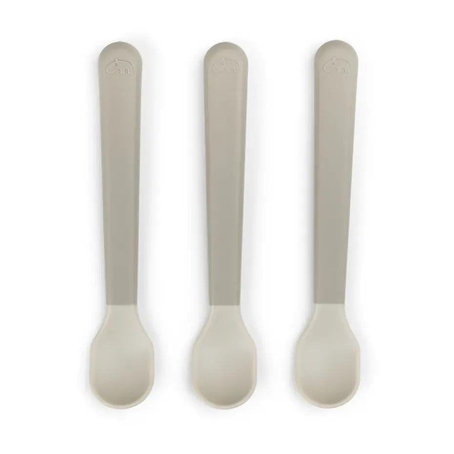 Cuillère Easy-grip foodie, lot de 3, Sable