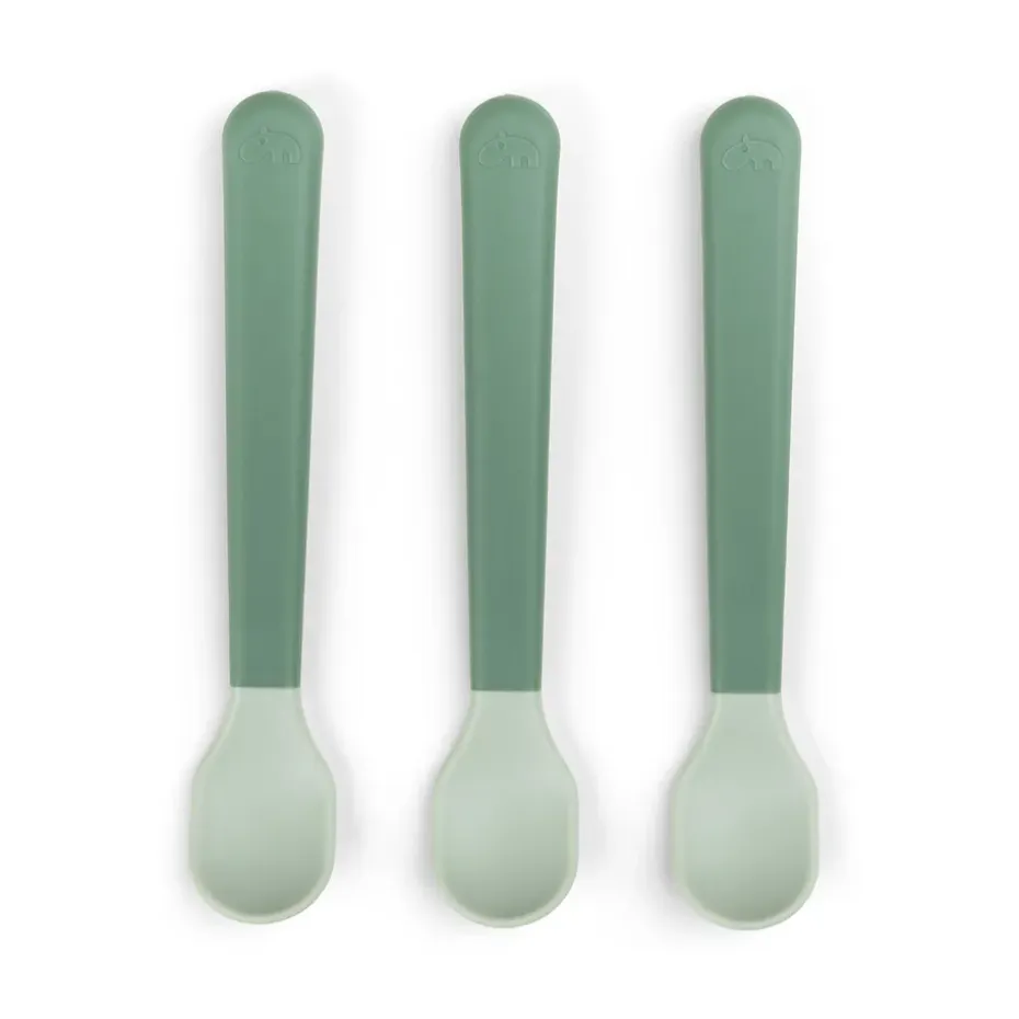 Cuillère Easy-grip foodie, lot de 3, Vert