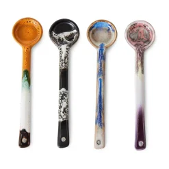Cuillère en céramique 70's M, lot de 4, Force