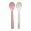 Cuillères Elsa Beskow Blomsterfesten, lot de 2, Rose-blanc