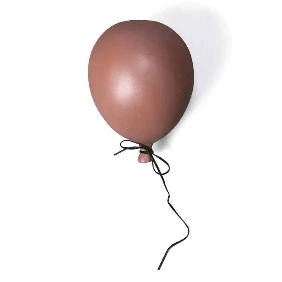 Décoration Balloon 17cm, Dusty red