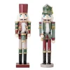 Décoration Casse-Noisette Darren 38 cm 2 Pièces, Vert