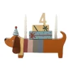 Décoration Charlie Birthday 28 cm, Brown-multi