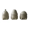 Décoration de Noël Hipster Triplets Lot de 3, Beige
