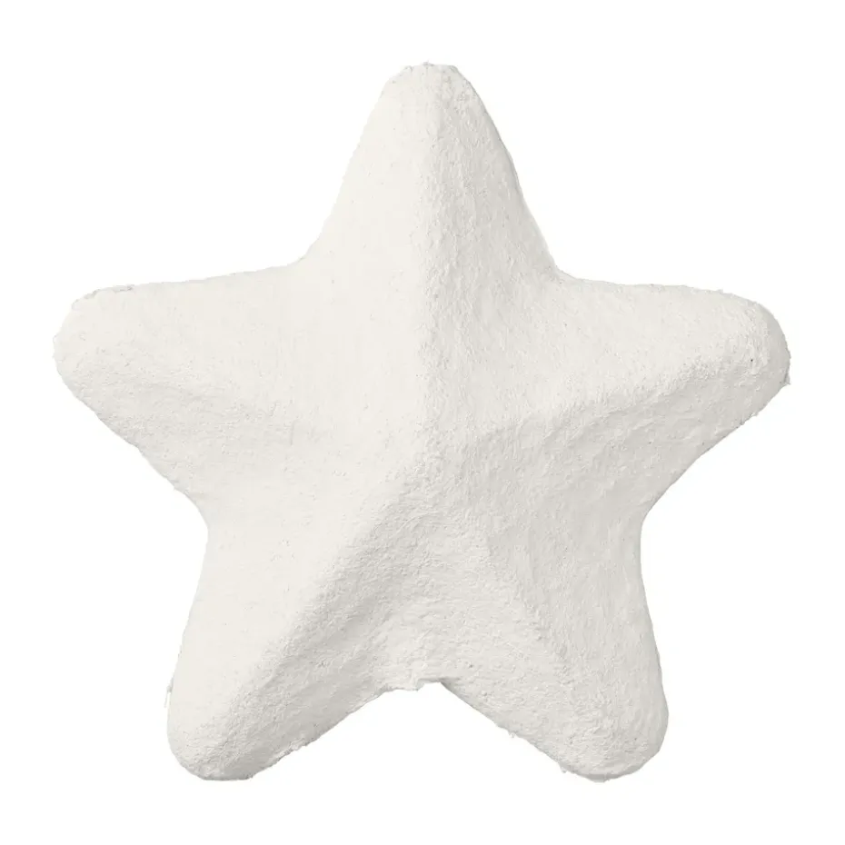 Décoration de pointe de sapin Pulp 22 cm, White