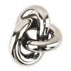 Décoration Knot Table Small, Light Silver