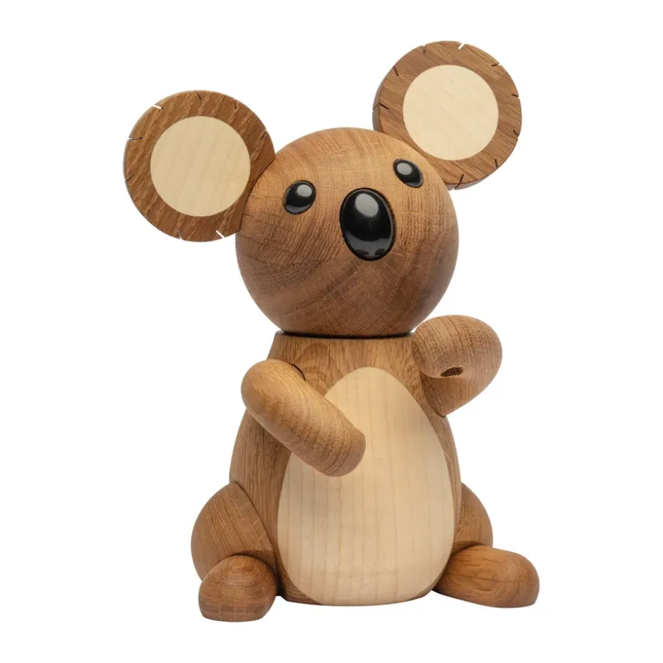Décoration koala Aussie 17,5 cm, Chêne
