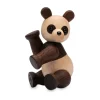Décoration Pixi Panda - érable 9cm, Marron