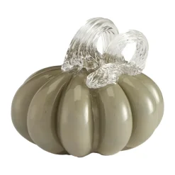 Décoration Pumpkin 8 cm, Kaki