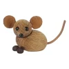 Décoration souris The Country Mouse, Chêne