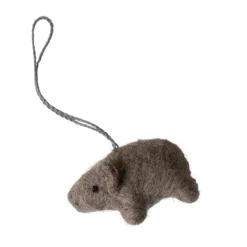 Décoration suspendue Hanging pig, Beige