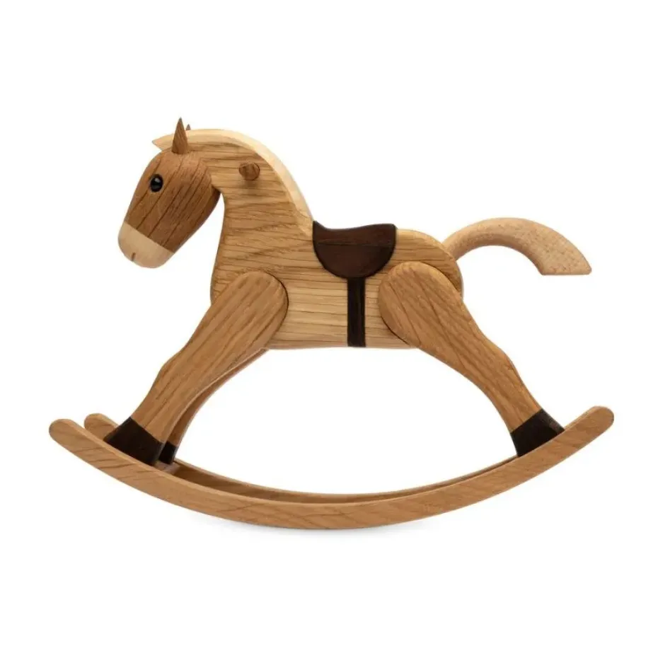 Décoration The Rocking Horse 13,5 cm, Chêne, 13,5 cm