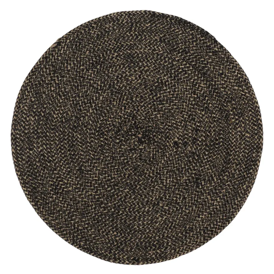Dessous d'assiette Ella Ø38 cm, noir