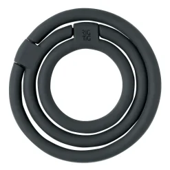 Dessous de plat CIRCLES Ø13 cm, Noir