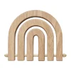 Dessous de plat en bois Rainbow, Nature