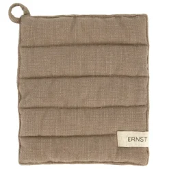 Dessous de plat Ernst coton, Taupe
