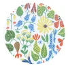Dessous de plat Herbarium jaune, Ø 21 cm