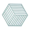 Dessous de plat Hexagon, Fog blue