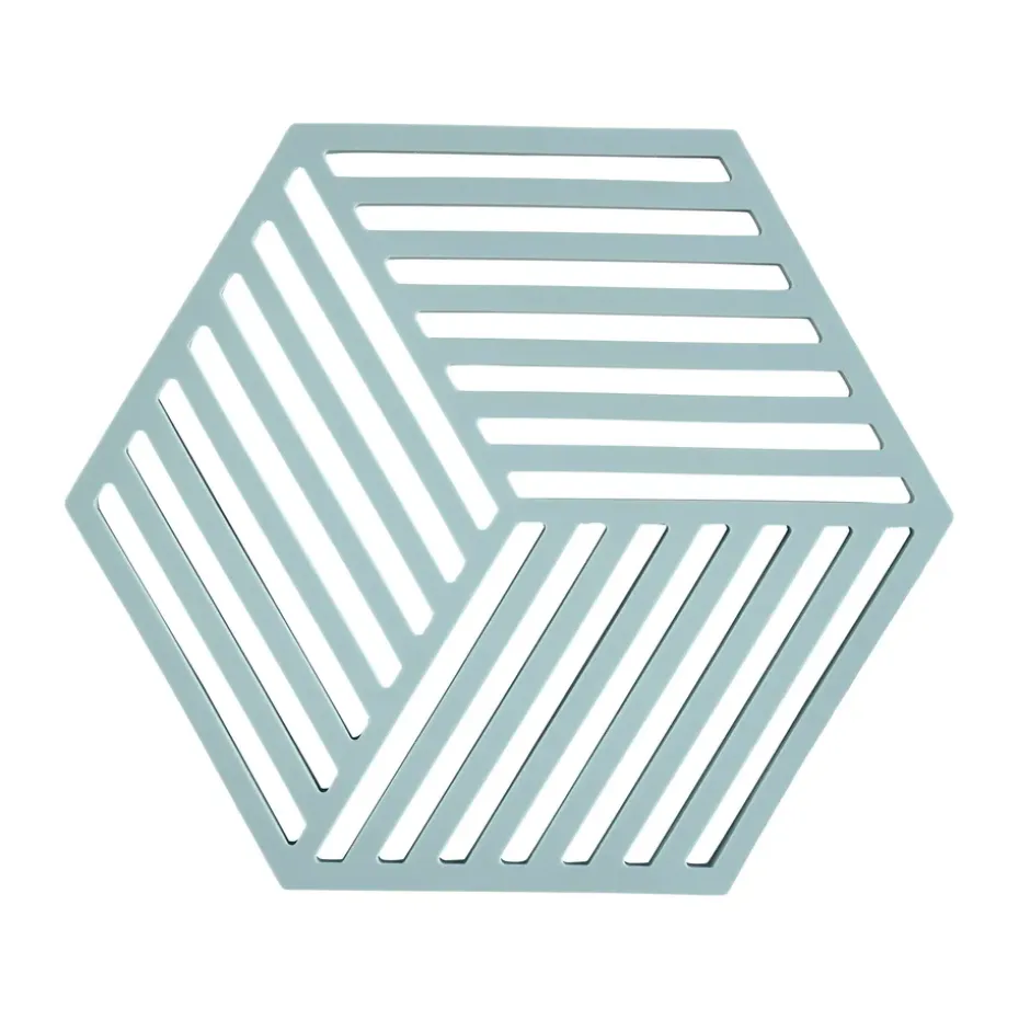 Dessous de plat Hexagon, Fog blue
