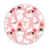 Dessous de plat Moomin Celebration Ø21 cm, Blanc-rose