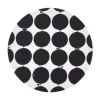 Dessous de plat Tallyho Ø 21 cm, Noir-blanc