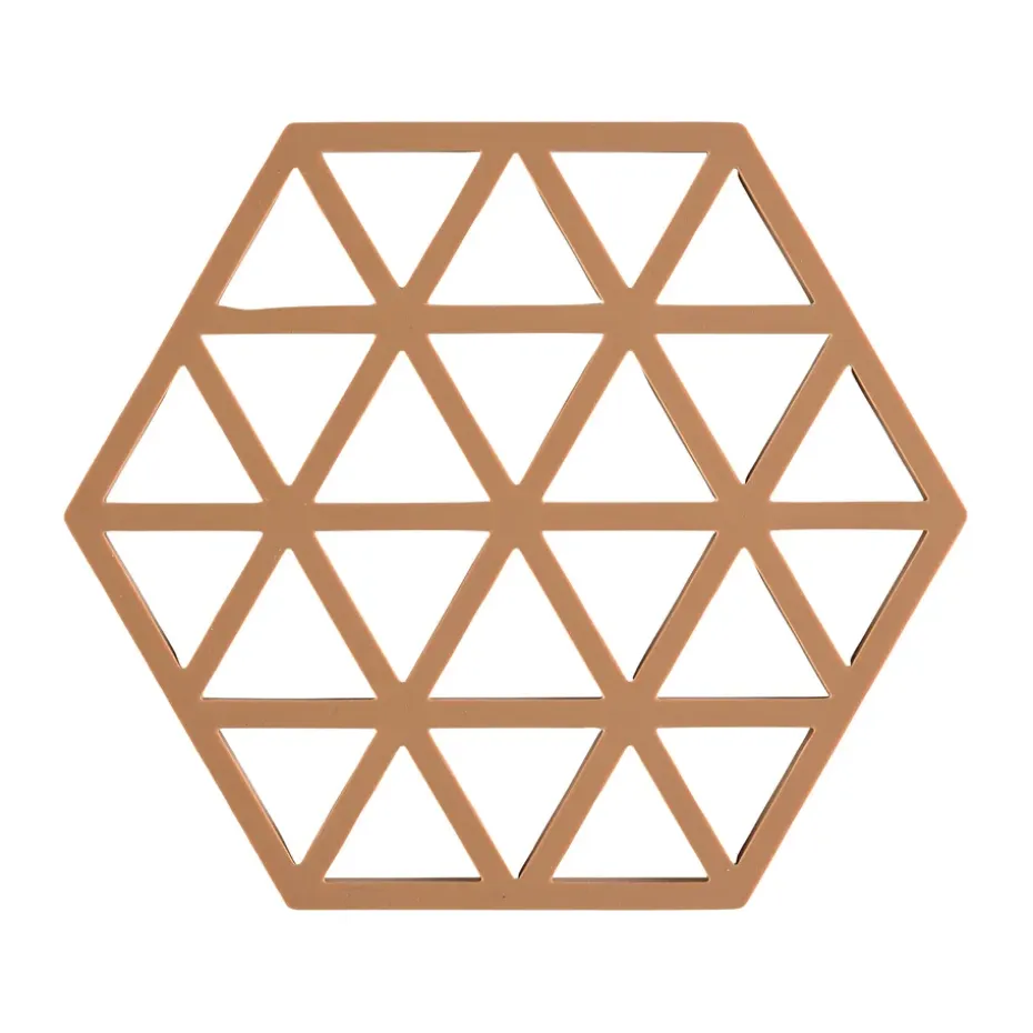 Dessous de plat Triangle, Light Terracotta