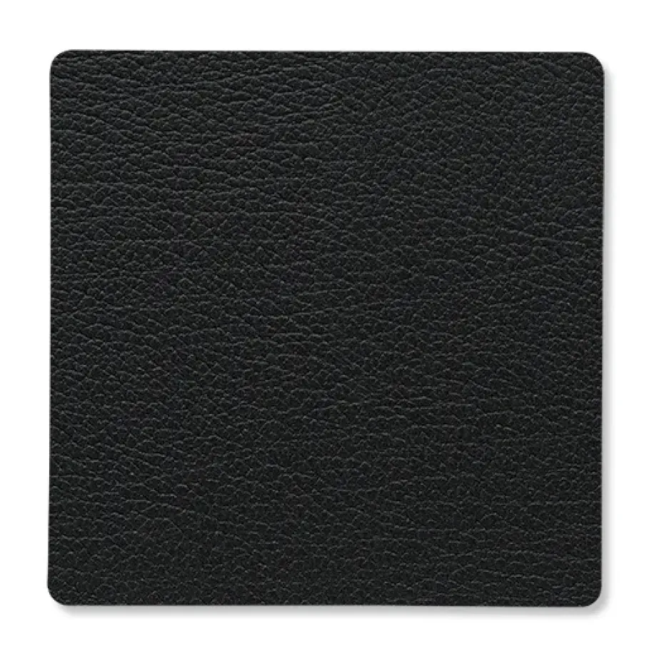 Dessous de verre Bull square, Noir