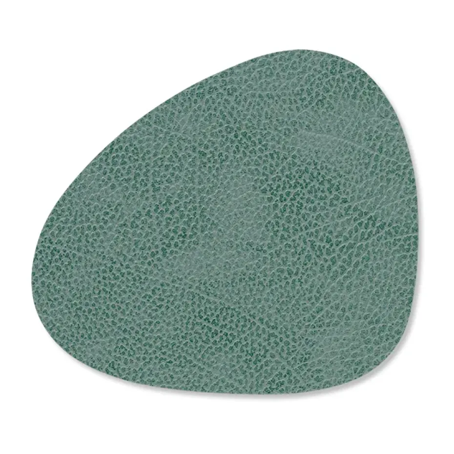 Dessous de verre Hippo curve, Vert pastel