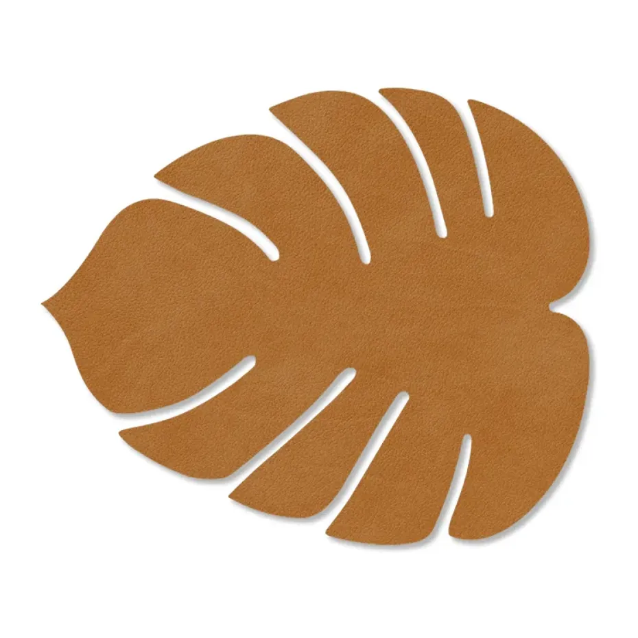 Dessous de verre Monstera Leaf Nupo, Burned curry