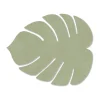 Dessous de verre Monstera Leaf Nupo, Vert olive