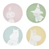 Dessous de verre Moomin Ø10 cm 4 Pièces, Moomin characters