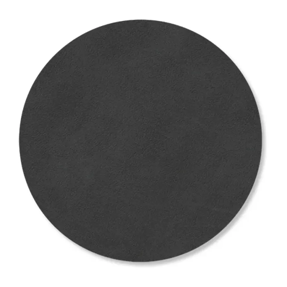 Dessous de verre Nupo circle, noir