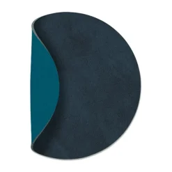 Dessous de verre Nupo circle réversible 1 pièce, Midnight blue-petrol