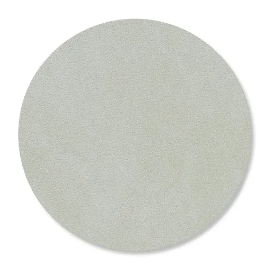 Dessous de verre Nupo circle, métallique (gris pierre)