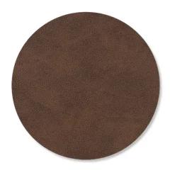 Dessous de verre Nupo circle, brun foncé