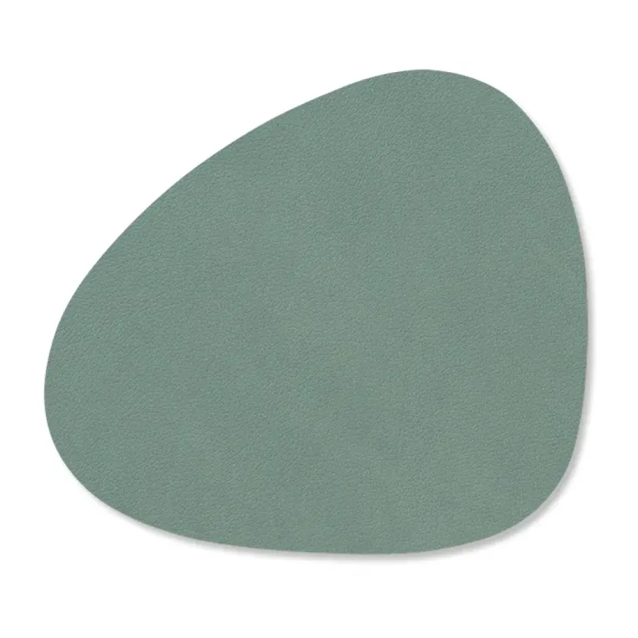 Dessous de verre Nupo curve, vert pastel