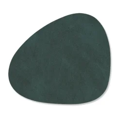 Dessous de verre Nupo curve, vert foncé