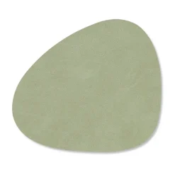 Dessous de verre Nupo curve, Vert olive