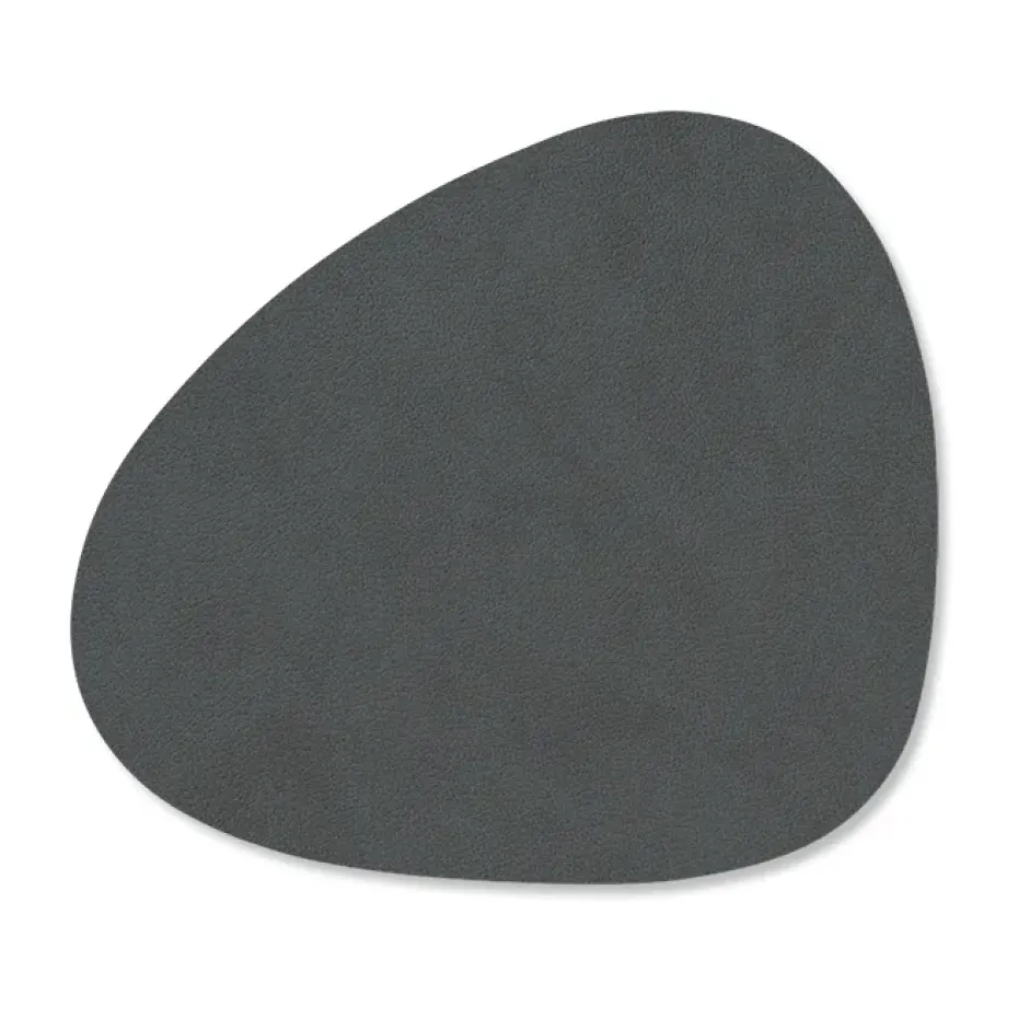 Dessous de verre Nupo curve, gris anthracite