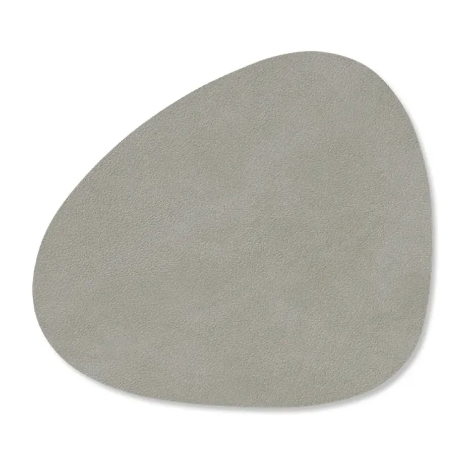 Dessous de verre Nupo curve, gris clair