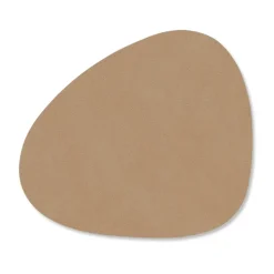 Dessous de verre Nupo curve, Nougat