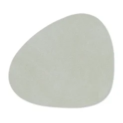 Dessous de verre Nupo curve, métallique (gris pierre)