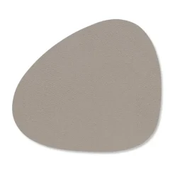 Dessous de verre Serene Curve 11x13 cm, Cendré