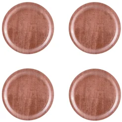 Dessous de verre Serenity Lot de 4, Rose down