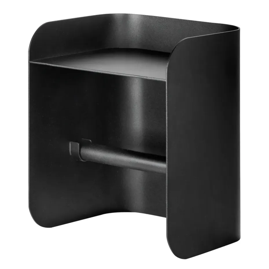 Distributeur de papier hygiénique Carry, Noir