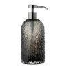 Distributeur de savon Arura 20 cm, Svart-silver